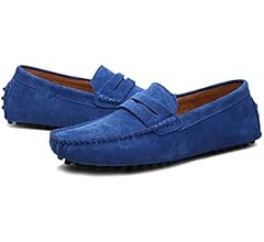 【 yugiページ 】✦ レザー ローファー ドライビング モカシン靴 Amazon | [Star] ドライビングシューズ メンズ 本革 モカシン